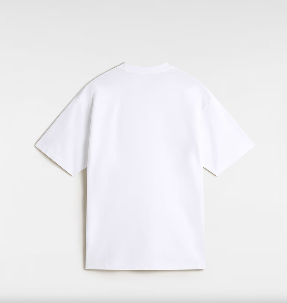 Camiseta Vans Original Standards Stat - White/Black