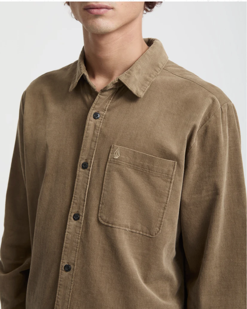 Camisa Volcom Zander - Teak