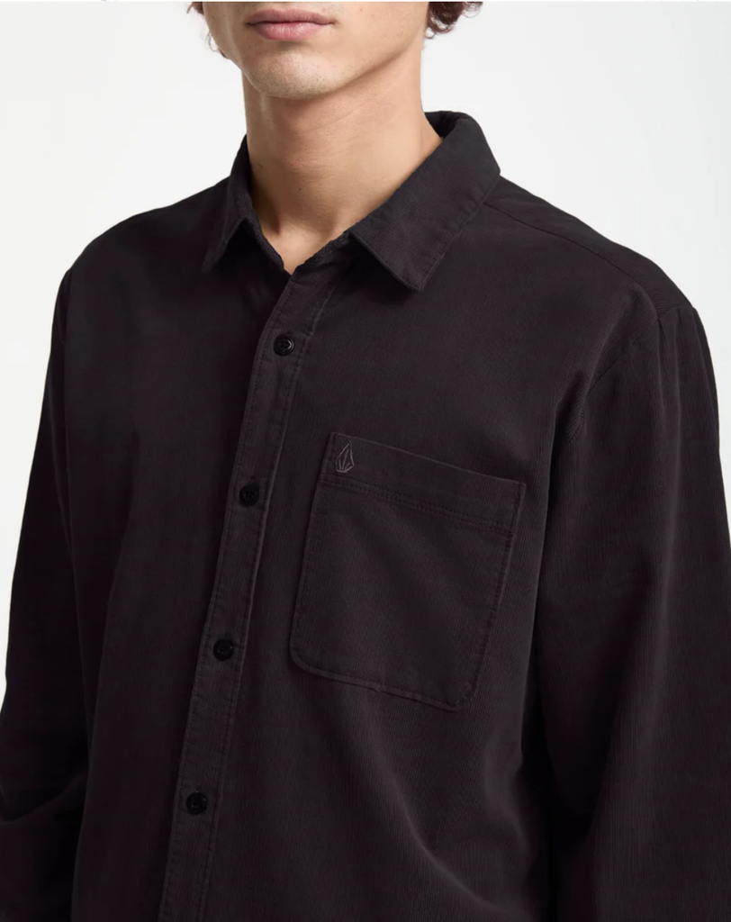 Camisa Volcom Zander - Asphalt Black