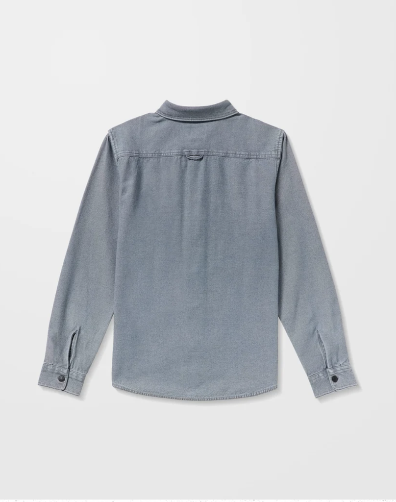 Camisa Volcom Levelstone - Blue Wash