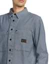 Camisa Volcom Levelstone - Blue Wash