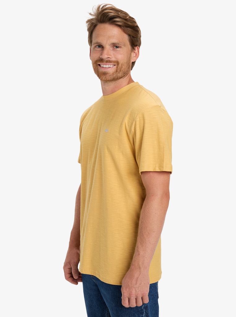 Camiseta Quiksilver Slub Roundneck - Rattan (yhp0)