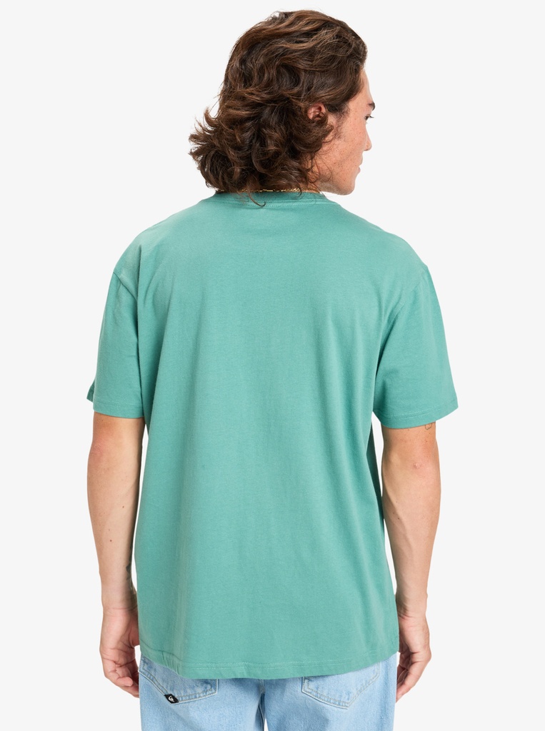 Camiseta Quiksilver Ev Mini Logo - Deep Sea (gmw0)