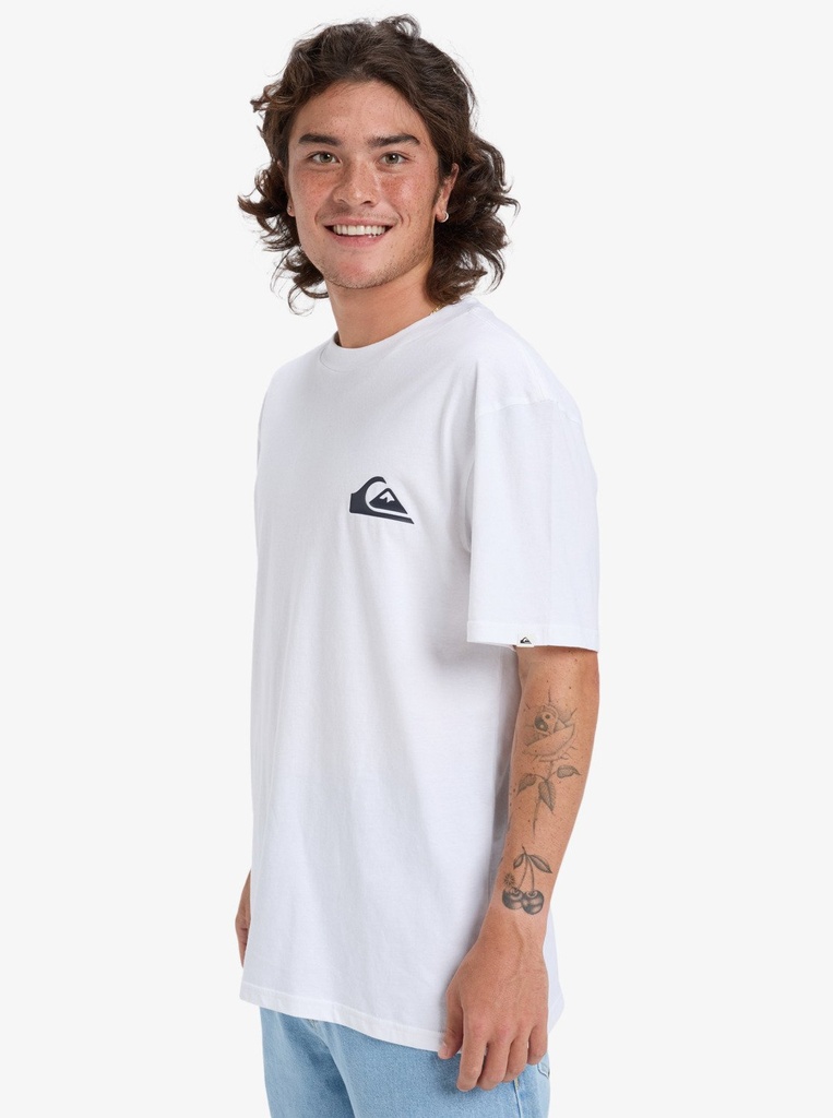 Camiseta Quiksilver Ev Mini Logo - White (wbb0)