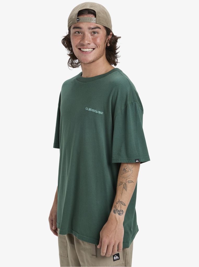 Camiseta Quiksilver Salt Water - Trekking Green (tkr)