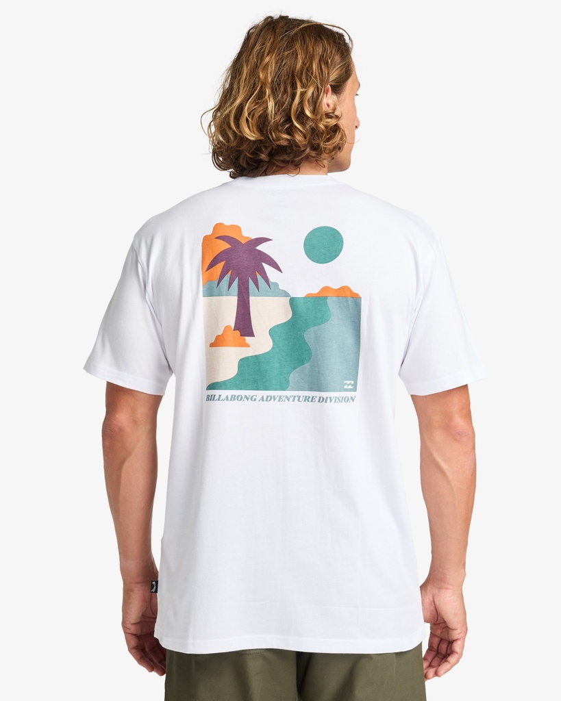 Camiseta Billabong Sundown - White
