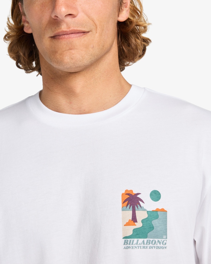 Camiseta Billabong Sundown - White