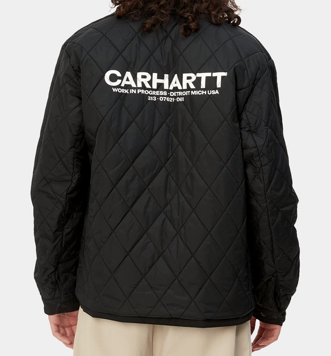Chaqueta Carhartt Madera - Black / White