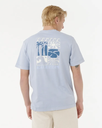 Camiseta Rip Curl Artist of The Search Ty Williams Coastline - Spray Blue