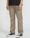 Pantalón Volcom Frickin Modern Stretch - Khaki