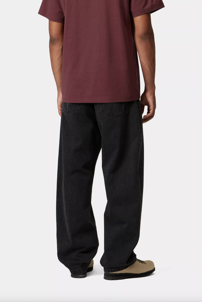 Pantalón Vaquero Carhartt WIP Landon - Black (Stone Washed)