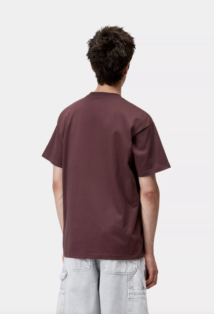 Camiseta Carhartt WIP Wiptopia Script - Rondo/Wax
