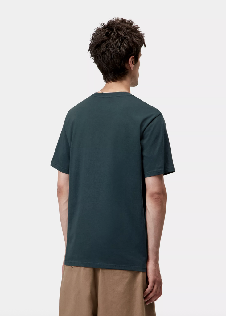 Camiseta Carhartt WIP Pocket - Deep Lagoon