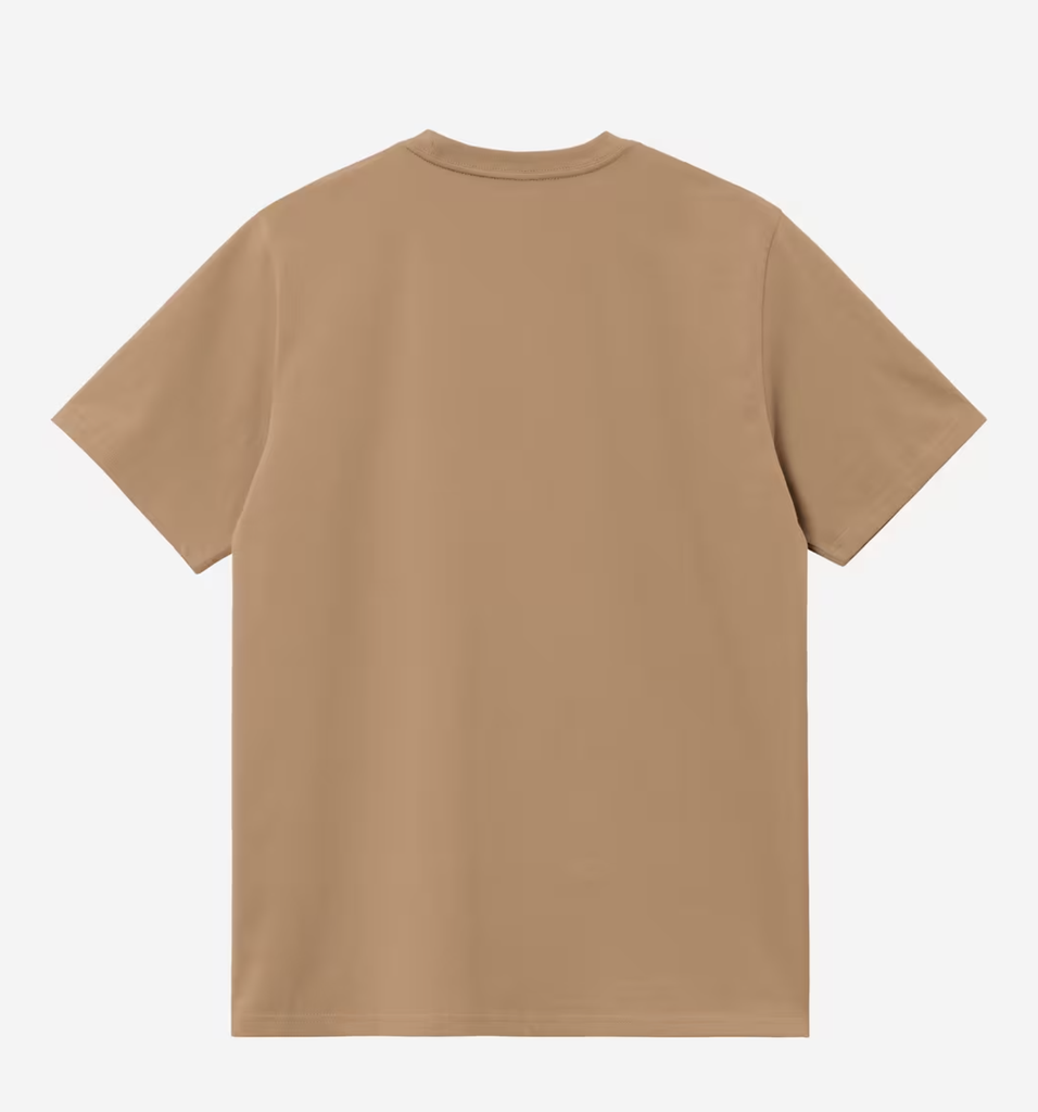 Camiseta Carhartt WIP Pocket - Peanut