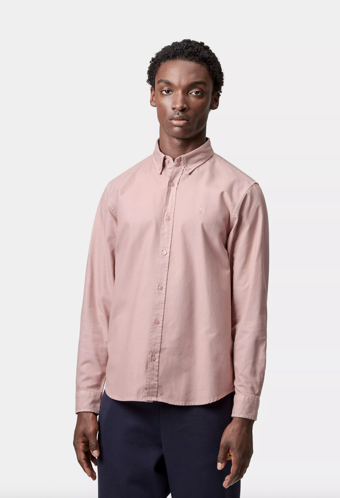 Camisa Carhartt WIP Bolton - Glassy Pink