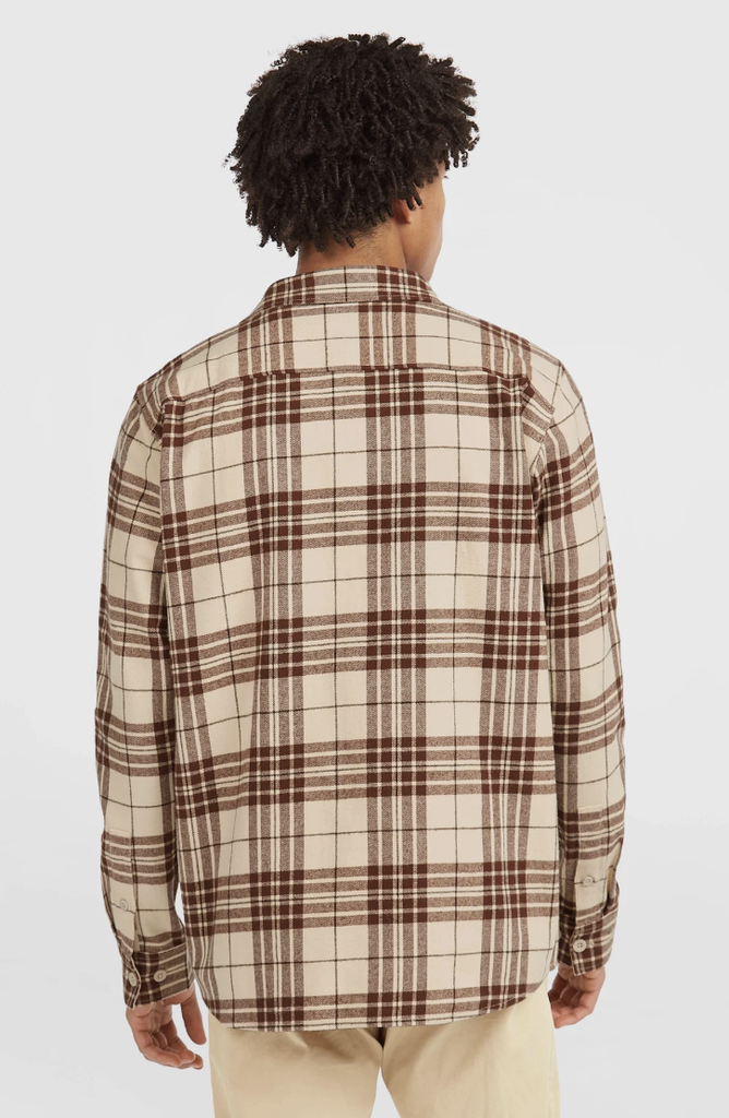 Camisa Franela O'neill Must-Have - Beige Flannel Check
