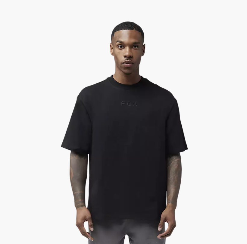 Camiseta Fox Wordmark Oversized - Black