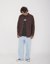 Camisa Volcom Veeco Oxford - Brown Stone