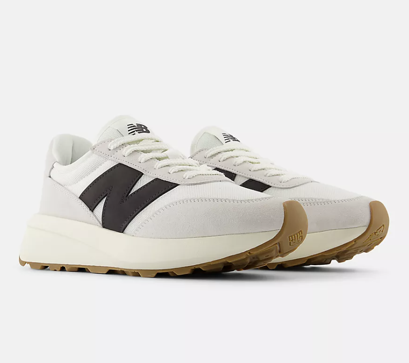 Zapatillas New Balance 370CA - Sea Salt con Black Cement