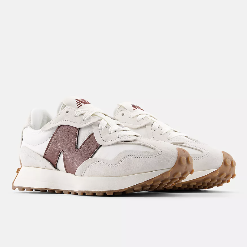 Zapatillas New Balance 327WKM - Linen con Rich Oak
