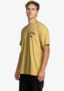 Camiseta Billabong Arch Fade Premium - Dust Yellow (DYL)