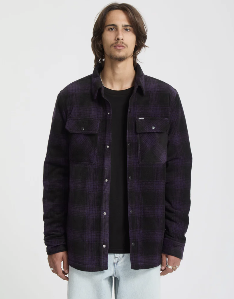 Sobrecamisa Volcom Bowered - Dark Purple