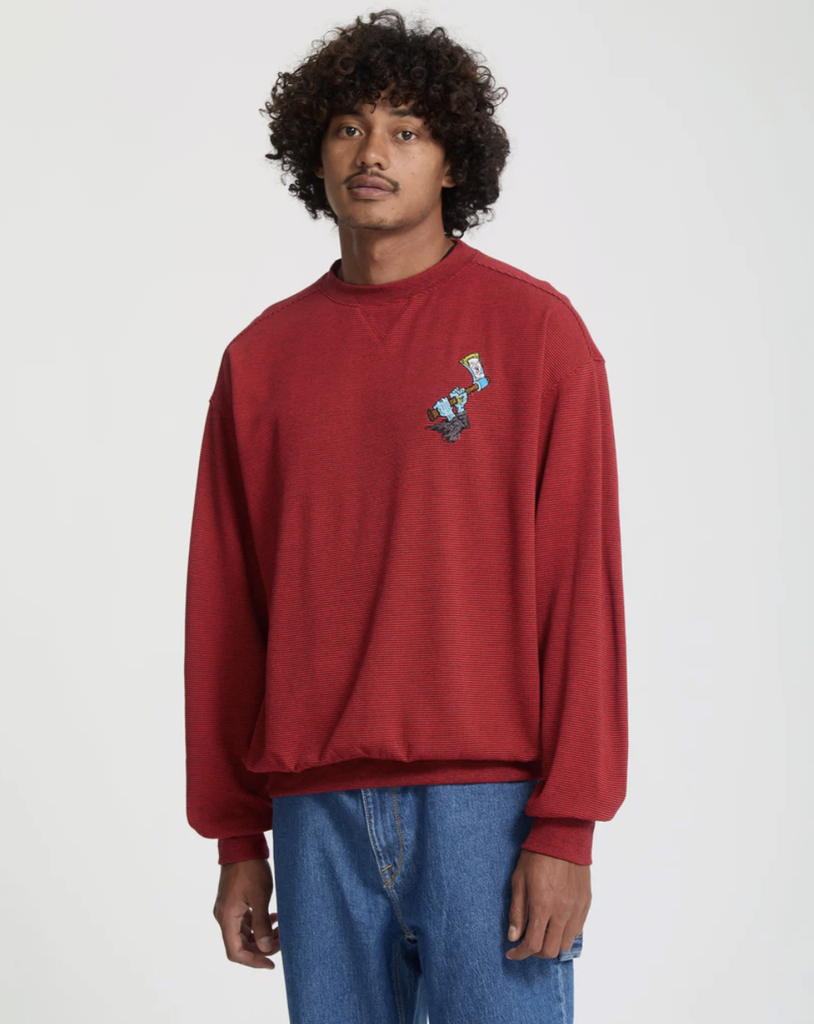 Sudadera Volcom J.J. Villard - Lifeguard Red