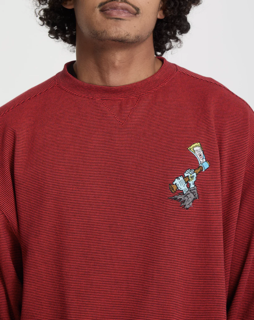Sudadera Volcom J.J. Villard - Lifeguard Red