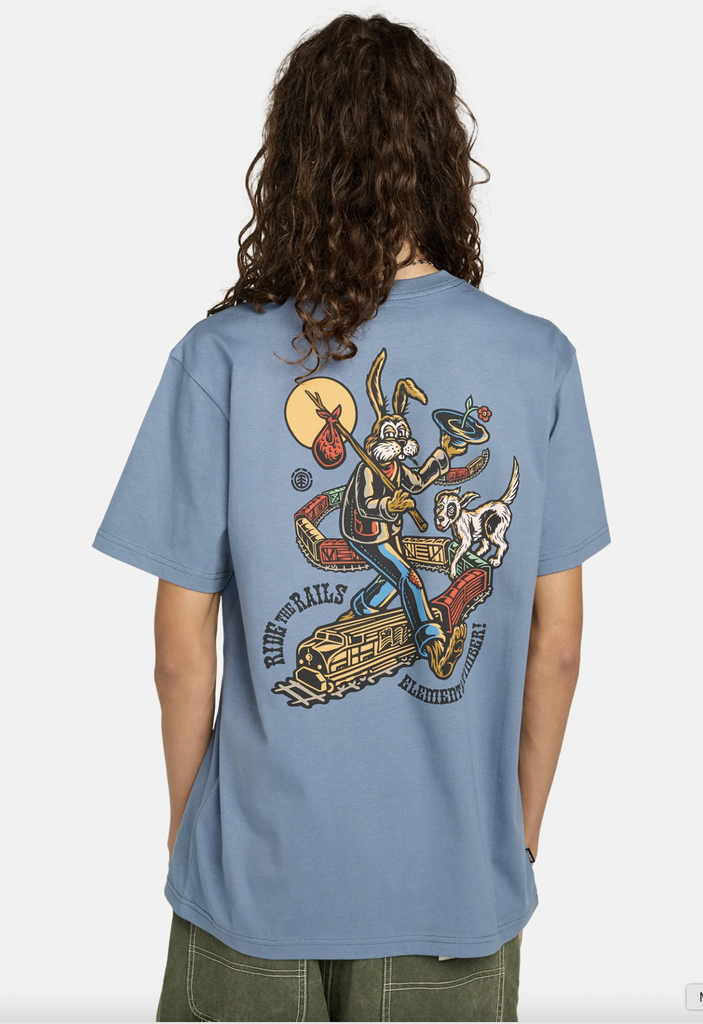 Camiseta Element Timber On Track - Blue Mirage