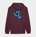 Sudadera Santa Cruz Screaming Hand Chest - Dark Cherry