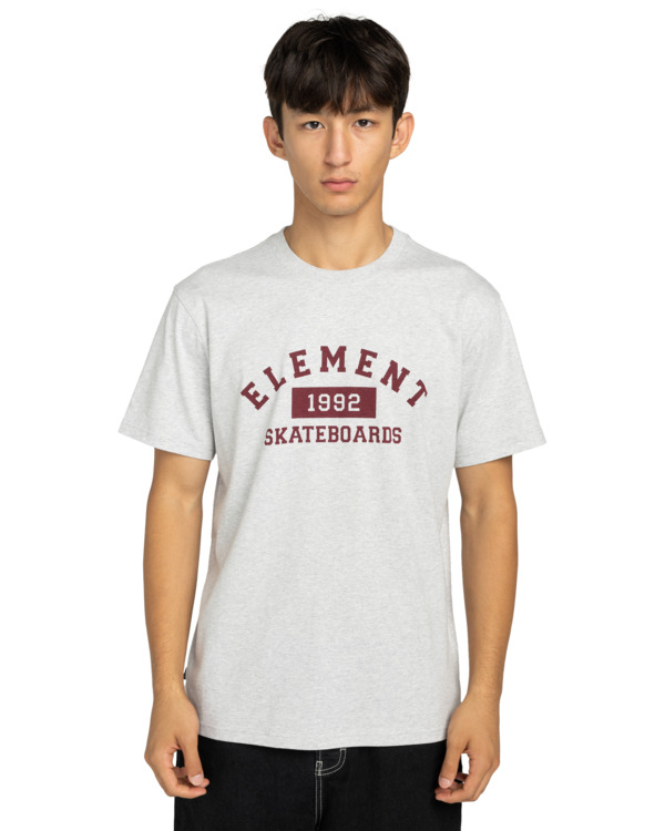Camiseta Element Home Team - Mid Grey Heather (Sgbh)