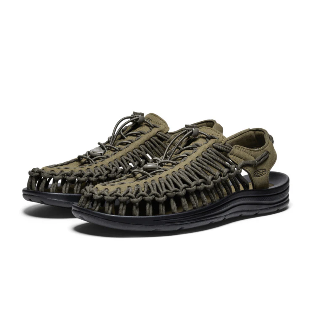 Sandalias Keen Uneek - Dark Olive/Black