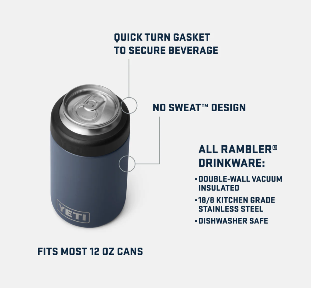 Aislante para Latas Yeti Rambler Colster® de 330 ml - White