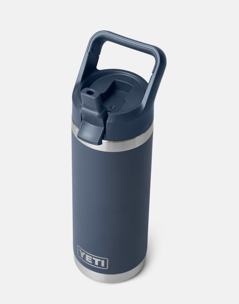 Botella con Tapa de Pajita Yeti Rambler 18 oz (532 ml) - Navy
