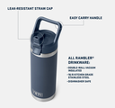 Botella con Tapa de Pajita Yeti Rambler 18 oz (532 ml) - Navy