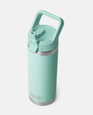 Botella con Tapa de Pajita Yeti Rambler 18 oz (532 ml) - Seafoam