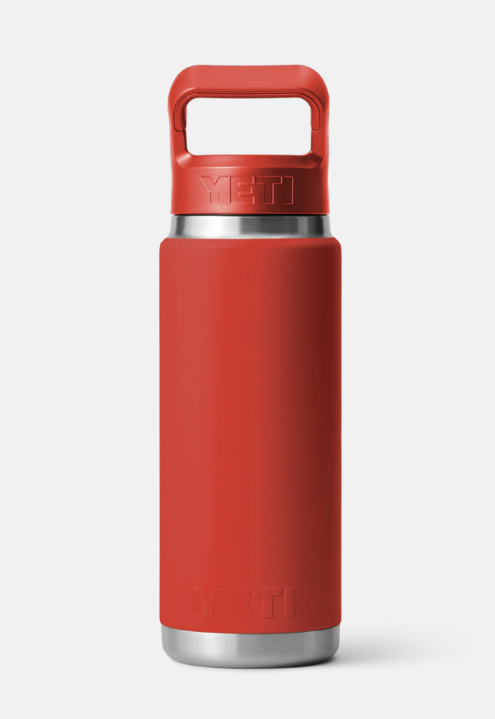 Botella con Tapa de Pajita Yeti Rambler 26 oz (769 ml) - Rescue Red