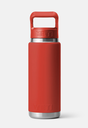 Botella con Tapa de Pajita Yeti Rambler 26 oz (769 ml) - Rescue Red
