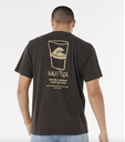 Camiseta Rip Curl Shaper Address - Washed Black
