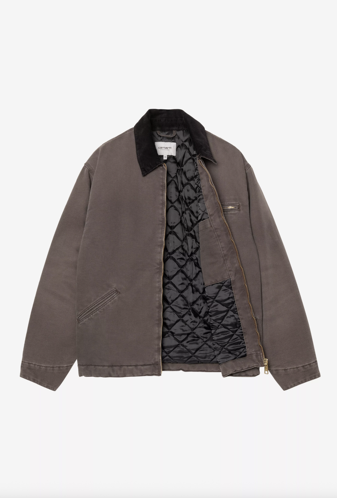 Chaqueta Carhartt WIP OG Detroit - Tobacco/Black, Stone Canvas