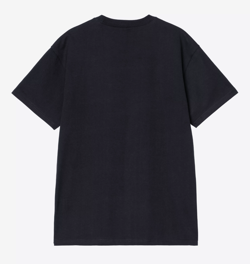 Camiseta Carhartt WIP Chase - Dark Navy/Gold