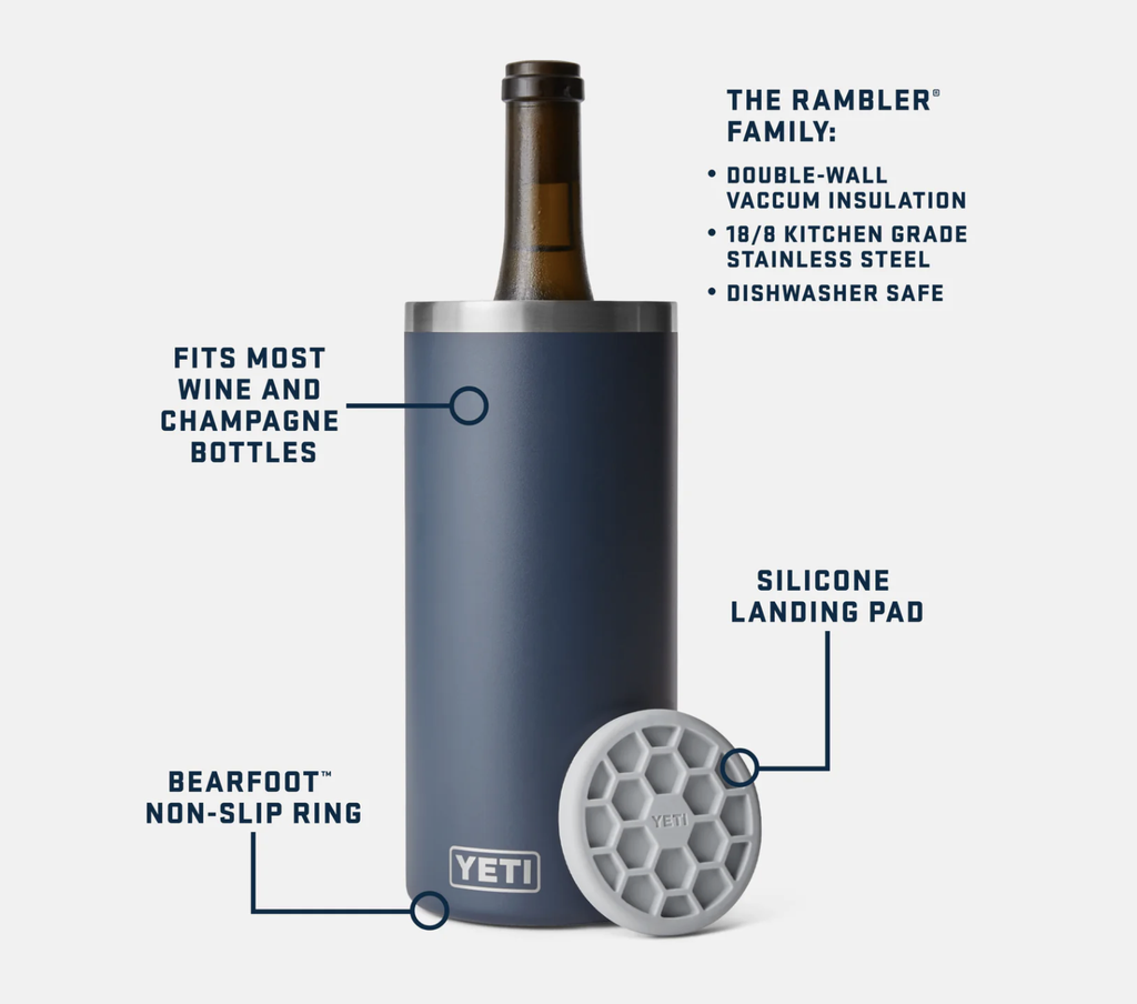 Enfriador de Vino Yeti Rambler Wine Chiller - Stainless Steel