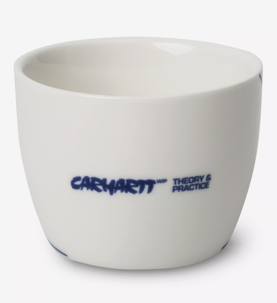 Tazas Carhartt WIP Theory and Practice Soba Cup Set - White/Blue