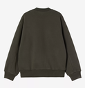 Sudadera Carhartt WIP Detroit - Olive (Stone washed)