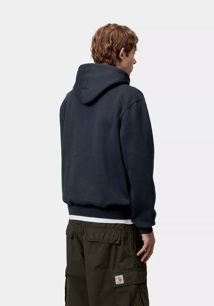 Sudadera Con Capucha Carhartt Wip Sweat - Deep Night/Palisander