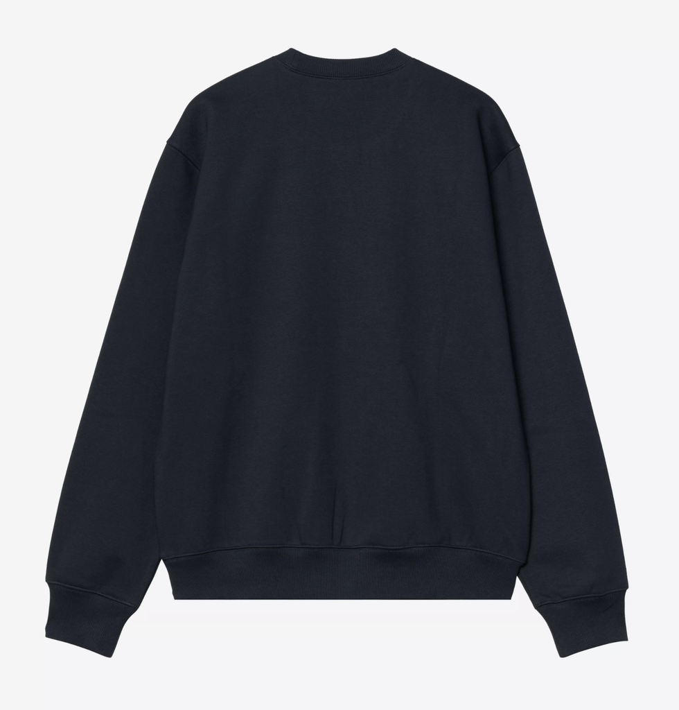 Sudadera Carhartt WIP Sweat - Deep Night/Palisander
