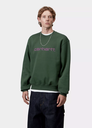 Sudadera Carhartt WIP Sweat - Sycamore Tree/Phlox