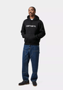 Sudadera con Capucha Carhartt WIP Sweat - Black/White