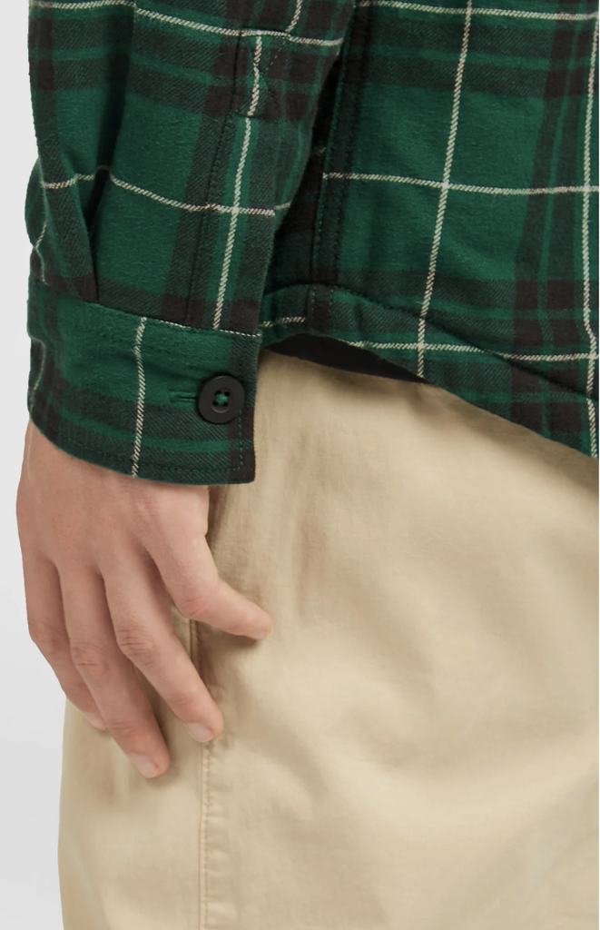 Sobrecamisa O'neill Must-Have Fleece - Green Flannel Check