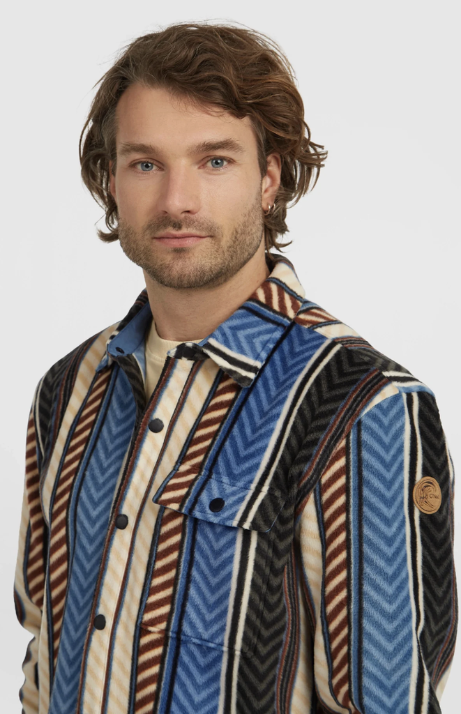 Sobrecamisa O'neill O'Riginals Superfleece - Blue Vintage O'neill Stripe